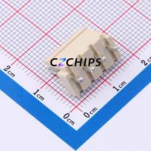 HC-VH-4A4-M Wire-to-Board Pin Header Through hole Component (THT),P=3.96mm Connector 1x4P 3.96mm Through Hole VH - Product Image 2