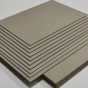 Uncoated Grey Chip Board Laminated Gray Cardboard Sheet for <b>Packaging</b> - Product Image 4