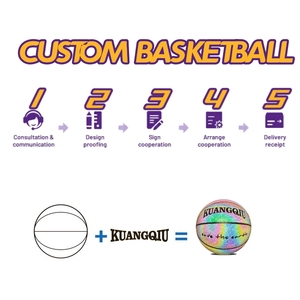 Balón de <span class=keywords><strong>Baloncesto</strong></span> Luminoso Personalizado con Logotipo Personalizado para Venta al por Mayor - Product Image 2