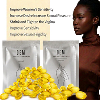 Huanqingsha OEM Marque Privée Capsules Vaginales Raffermissantes aux Herbes Pures Gel Féminin Rétrécissant Soin Intime Capsule Yoni