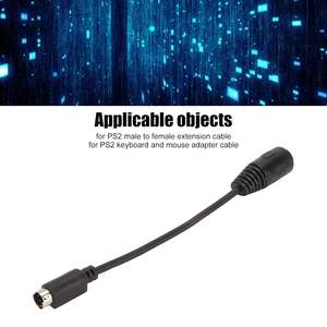 Adaptateur de câble DIN 5 broches vers PS/2, adaptateur MIDI mâle 5 broches vers Mini Din femelle 6 broches pour clavier <span class=keywords><strong>Mouser</strong></span> AT - Product Image 4