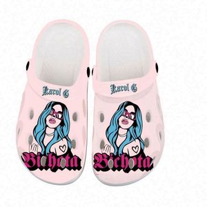 Zapatos <span class=keywords><strong>de</strong></span> jardín a la moda con impresión personalizada, las últimas sandalias <span class=keywords><strong>Karol</strong></span> <span class=keywords><strong>G</strong></span> al por mayor, zuecos Eva geométricos informales para hombre - Product Image 1