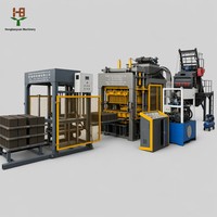 Línea de Producción de Bloques Multiusos de Presión Hidráulica Totalmente Automática con Control PLC para Pavimentación de Bordillos y Bloques Huecos