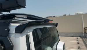 Aileron de toit arrière de remplacement en ABS poli, installation avec ruban adhésif 3M pour Chery ICAR V23 Sport 2024- Déflecteur d'air pour vitre arrière - Product Image 5