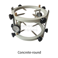 EN 12390 Hydraulic Mortar Concrete Rock Deformation Elasticity Analysis Equipment Concrete Cylinder Compressometer-Extensometer