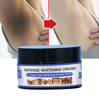 Offre Spéciale Crème Blanchissante Puissante et Efficace Effet Neige pour Peaux Foncées, Éclaircissant Aisselles et Parties Intimes, la Crème Éclaircissante la Plus Forte
