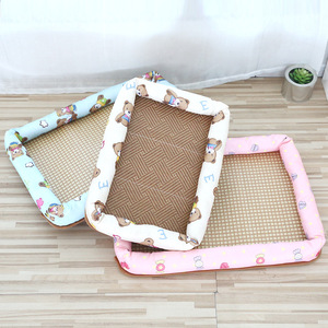Summer Dog Bed Cooling <b>Mat</b> Rectangle Cartoon Pattern Waterproof Pet Bed for Dog and Cat - Product Image 3
