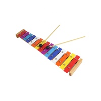 Glockenspiel Xylophone Wood Metallophone Professional Educational Toy for Kids-Colorful Durable Eco-friendly High Quality