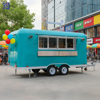 Remorque alimentaire CAMPTRL avec cuisine complète, camion de restauration, cuisine mobile, chariot à pizza, chariot à café, chariot à glaces, chariot à barbecue, kiosque alimentaire