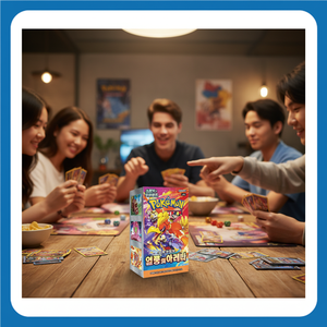 Poke Mon SV9a Card Heat Wave Arena Pack Box 30 Paquetes 150 Cartas Coleccionables TCG de Papel para Jugadores KR Uso en Fiestas - Product Image 3