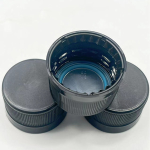 28mm <b>Plastic</b> Bottle <b>Caps</b> for Beverage, Food Grade Screw Bottle Lids - Product Image 2