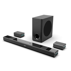 Système audio home cinéma ODM avec télécommande BT, barre de son surround pour TV, caisson de basses, système de haut-parleurs USB 5.1.2 pour la maison - Product Image 1