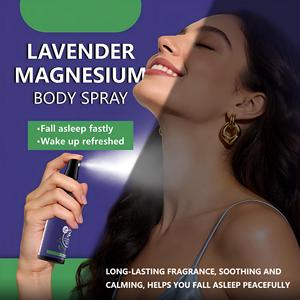 Esencia de Lavanda y Magnesio en Spray para Dormir Rápido, Reduce el Estrés y la Ansiedad, Mejora la Calidad del Sueño Profundo, Fórmula a Base de Plantas - Product Image 4