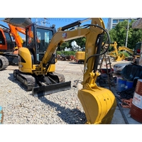 Mini-excavatrice CAT 303.5E d'occasion de 3,5 tonnes, excavatrice CAT 303.5E d'occasion, vente chaude, mini-excavatrice d'occasion de haute qualité