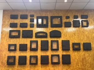 <span class=keywords><strong>Puerta</strong></span> de Horno de Hierro Fundido con Vidrio para Estufa de Leñ<span class=keywords><strong>a</strong></span> o Horno de Ladrillo - Product Image 6