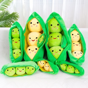 Peluche <span class=keywords><strong>Zoe</strong></span> Pea Pod, coussin décoratif, poupée de lit, poupée de sommeil, cadeau d'anniversaire, cadeau de Nouvel An, décoration de canapé - Product Image 4