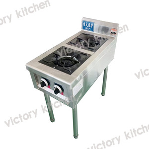 VICTORY thaïlande acier inoxydable Wok intégré cuisinière Pot équipement de restauration gamme de cuisson série hôtel Restaurant fournitures - Product Image 1