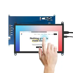 Factory Wholesale 10.1inch Raspberry Pi Display Res1024*600 High Brightness Touch Screen