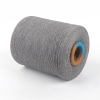 Best Selling Recycle Cotton Polyester Blended Spun Yarn Knitting Textile for Socks Made Melange Yarn
