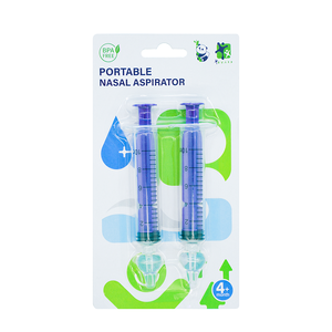 ชุดดูแลจมูกสำหรับเด็กทารกพร้อมแปรงทำความสะอาดทรงหยดน้ำเกลือทำจาก PP - Product Image 4