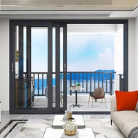 Porte coulissante pour maison, portes intérieures, porte pliante, porte d'entrée en verre, pergola, porte coulissante sans rail, entrée, portail