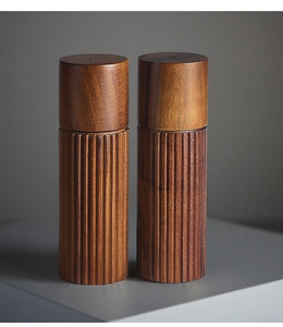 Molinillo <span class=keywords><strong>de</strong></span> Especias Manual, Ajustable, <span class=keywords><strong>de</strong></span> Madera, Recargable, con Frasco <span class=keywords><strong>de</strong></span> Vidrio y Cuchillas <span class=keywords><strong>de</strong></span> <span class=keywords><strong>Acero</strong></span> <span class=keywords><strong>Inoxidable</strong></span> para <span class=keywords><strong>Cocina</strong></span> - Product Image 4