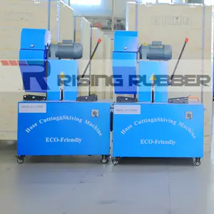 RISING Mexico Popular 2 Inch Ready To Ship Stock Available Hydraulic Hose Press Crimping Skiving And Hose Cutting Machine