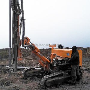 Geïntegreerde Roterende <span class=keywords><strong>Crawler</strong></span> Mijnbouw Boren <span class=keywords><strong>Rig</strong></span> Met Luchtcompressor Op Machine Voor Steengroeve - Product Image 5