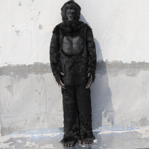 Disfraz de Gorila de Cuerpo Entero, Talla Única, Disfraz de Mascota de Dibujos Animados, Accesorios de Cosplay para Halloween - Product Image 2