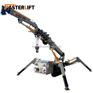 2-Petite <span class=keywords><strong>grue</strong></span> d'araignée de chenille de construction de <span class=keywords><strong>grue</strong></span> d'araignée de 12 tonnes avec le boom télescopique - Product Image 1