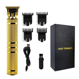 Recortadora de pelo inalámbrica, recortadora de pelo profesional de oro Vintage, barata, impermeable, precio de fábrica - Product Image 4