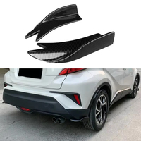 Diffuseur universel de pare-chocs arrière de voiture, canard d'angle, lèvre anti-rayures, aileron latéral, lame anti-collision, protection d'angle