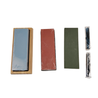 Kit de pierres à aiguiser double face en aluminium, corindon blanc multi-grains, écologique et de qualité supérieure, en promotion