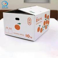 Groothandel Hoge Kwaliteit Golfkartonnen Fruitdozen Verzenddozen Op Maat Bedrukt Mat Glans Laminatie Duurzaam Recycleerbaar Verpakking