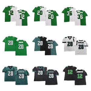 <span class=keywords><strong>Maillot</strong></span> de football américain <span class=keywords><strong>vintage</strong></span> pour hommes, style cousu, Harold Carmichael, Brian Dawkins, Eric Allen, Wilbert Montgomery, livraison rapide - Product Image 1