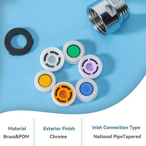 1/2 pouces robinet <span class=keywords><strong>aérateur</strong></span> douche <span class=keywords><strong>réducteur</strong></span> <span class=keywords><strong>de</strong></span> <span class=keywords><strong>débit</strong></span> <span class=keywords><strong>limiteur</strong></span> ensemble 4L 6L 8L 12L <span class=keywords><strong>débit</strong></span> d'eau économiseur adaptateur salle <span class=keywords><strong>de</strong></span> bain robinet accessoires <span class=keywords><strong>débit</strong></span> - Product Image 4