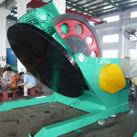 Machine de positionneur de plateau tournant de soudage automatique à 2 axes à haut rendement pour le soudage sans soudure