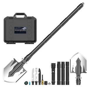 مجرفة تخييم قابلة للطي متعددة الوظائف للاستخدام الخارجي، أدوات نجاة، مجرفة محمولة مدمجة - Product Image 6