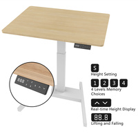 Nouveau design électrique hauteur réglable jambe unique un moteur bureau table basse mobile pour la maison salon salle à manger utilisation scolaire