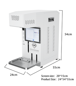 Machine de maintenance d'écrans LCD de téléphone TBK 958B, séparateur de vitre arrière pour impression laser, gravure <span class=keywords><strong>photo</strong></span>, gravure de logo, retrait d'écran - Product Image 5