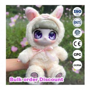 ตุ๊กตาเด็กแบบใหม่ ขนาด 30-50 ซม. สำหรับเด็กผู้ชายและเด็กผู้หญิง ตุ๊กตาผ้าพลัฌนุ่มและไวนิล ของเล่นเสริมพัฒนาการ ได้รับการรับรองความปลอดภัย ของขวัญสำหรับเด็ก พร้อมชุดเสื้อผ้าและอุปกรณ์เสริม - Product Image 2