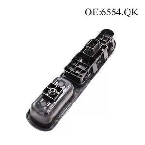 Interruttore di Controllo Finestrino Elettrico 6554QK 6554E7 per Peu-geot 307 <span class=keywords><strong>Citroen</strong></span> <span class=keywords><strong>C3</strong></span>, Pulsante Alzacristalli Lato Passeggero - Product Image 3