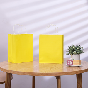 Bolsa de Papel Resistente Impresa, Reutilizable, para Compras, Panadería y Promoción de Marca - Product Image 4