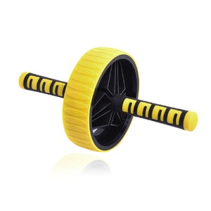 GYMKO Fitness Abs Yoga Roues Roulement <span class=keywords><strong>AB</strong></span> Roue Rouleau pour Exercice Abdominal <span class=keywords><strong>AB</strong></span> - Product Image 1