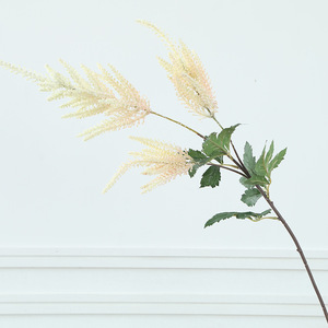 Vente en gros de plantes artificielles <span class=keywords><strong>Astilbe</strong></span> à 3 branches en soie de 101 cm, fleurs artificielles <span class=keywords><strong>Astilbe</strong></span> pour la décoration de la maison - Product Image 3