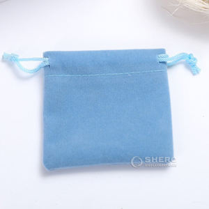 Bolsa de Lona para Joyería Fabricada en Fábrica, Bolsa de Terciopelo de Alta Calidad con Logotipo Personalizado, Bolsa de Regalo de Terciopelo y Cuero - Product Image 4