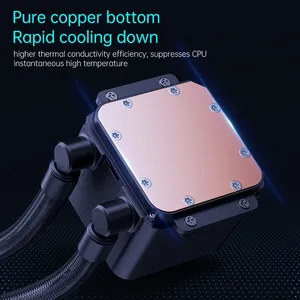 SNOWMAN Dissipatore CPU 360mm con LED RGB, Sistema di Raffreddamento ad Aria Silenzioso ad Alte Prestazioni - Product Image 3