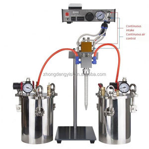 Pistolet à colle époxy bicomposant AB avec agitation électrique dynamique et valve de distribution manuelle - Product Image 2