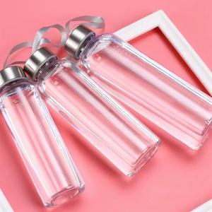 1Pcs 300/400/500ML Portable Light weight Practical <b>Plastic</b> Water <b>Cup</b> <b>Drinking</b> Bottle for Outdoor Sports Transparent Handy - Product Image 2