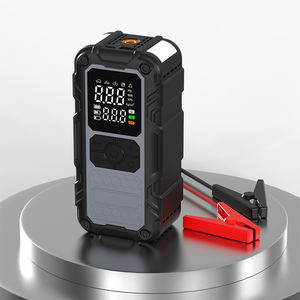 Пусковое стартер с накачивающим насосом для шин, беспроводные автомобильные воздушные компрессоры, аварийный свет, умный автомобильный воздушный насос, 8000 мАч, 150psi - Product Image 4